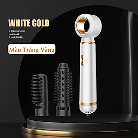 Máy tạo kiểu tóc đa năng 3 trong 1 Boorui 01 : Máy sấy tóc ,lược điện chải thẳng, uốn xoăn và làm phồng tóc cao cấp - Hàng loại 1