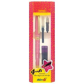 Bộ Bút Máy TP-FTC09 Mực Tím Kèm 1 Bộ Ngòi Và 2 Ống Mực