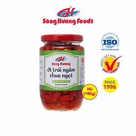 Ớt Ngâm Chua Ngọt Sông Hương Foods Hũ 160g