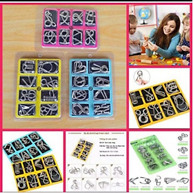 Mua BỘ 3 HỘP 24 CÁI MÓC KHÓA TRÍ TUỆ GIẢI ĐỐ TRÍ THÔNG MINH CHO CÁC BÉ HỌC TẬP