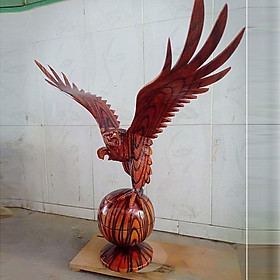 Mua TƯỢNG  ĐẠI BÀNG  GỖ XÀ CỪ  CAO 50CM