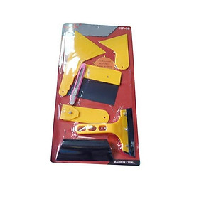 Mua Trọn Bộ 7 món dụng cụ tấm miếng dao nhựa hỗ trợ dán decal trang trí xe - RX30