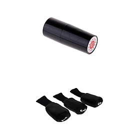 3pcs Long Neck Golf Club Head Cover cover & Ball Stamper