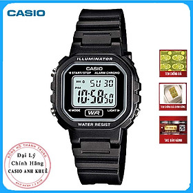 Đồng Hồ Điện Tử Nữ Casio LA-20WH-1A Dây Nhựa