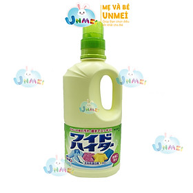 Chai Tẩy Quần Áo Màu KAO/MITSUEI 1000ml Hàng Nhật Nội Địa