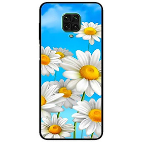 Ốp lưng dành cho Xiaomi Redmi Note 9s - Note 9 Pro - Note 9 Promax mẫu Hoa Trắng Trời Xanh