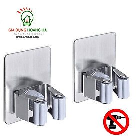 Mua MÓC TREO CHỔI THÔNG MINH DÁN TƯỜNG INOX 304  TREO ĐỒ ĐA NĂNG