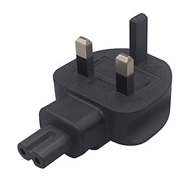 UK Plug to IEC320 C7 Computer Power Adapter for Notebook Printer Computer