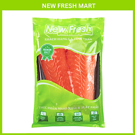 Cá Hồi Nauy Tươi Fillet Phần Đuôi Không Xương - Túi 1Kg