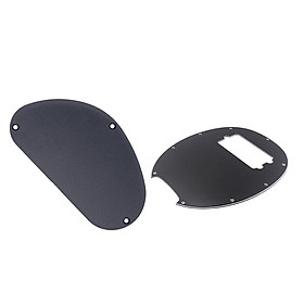 Replacement Electric Guitar Pickguard Cavity Cover Backplate+ Pickguard