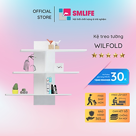Mua Kệ trang trí phòng khách gỗ công nghiệp SMLIFE Wilfold