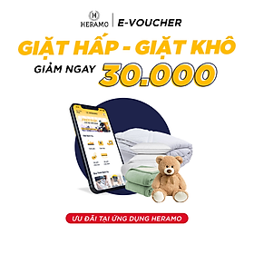 Hình ảnh HCM [E-voucher] Giảm 30K Giặt Hấp Thú Nhồi Gấu Bông, Chăn Mền, Ga Gối, Drap Giường - giao nhận tận nơi tại ứng dụng HERAMO