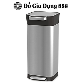 Thùng Rác Thông Minh Titan Joseph Joseph 30037, Dung Tích 20L, Chất Liệu Thép Không Gỉ, Nhập Đức