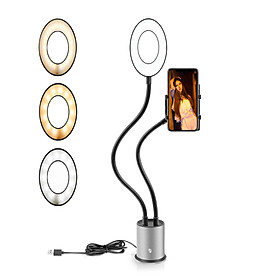 Bộ Giá Đỡ Điện Thoại LiveStream Có Đèn LED