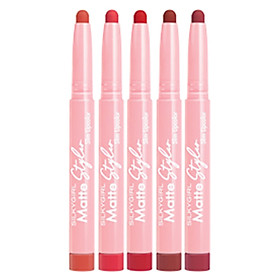 Son Bút Chì Mịn Mượt Lâu Phai Silkygirl Matte Styler Slim Lipcolor 1,4g