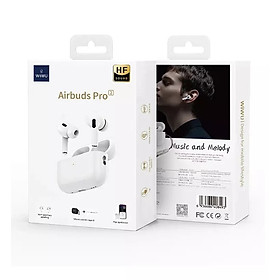 Mua Tai nghe Bluetooth WiWU Airbuds Pro 2 HF Sound thiết kế chống ồn  âm thanh chất lượng cao - Hàng chính hãng