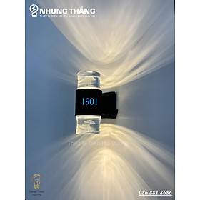 4 Mẫu - Đèn Led Treo Tường Hiện Đại Thả Thuỷ Tinh 24w Phong Cách Bắc Âu Vintage Thiên Nhiên - 3 Chế Độ Ánh Sáng