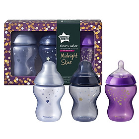 Bình sữa Tommee Tippee Closer To Nature 260ml bộ 3 bình