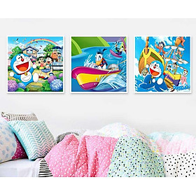 Mua Bộ 3 Tranh Canvas Doraemon – TE004