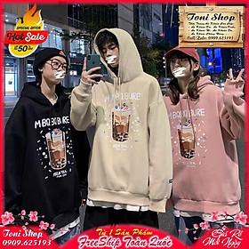 ÁO HOODIE - ÁO KHOÁC NỈ NGOẠI Milk Tea (HD2320 - Trà Sữa)