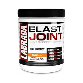 Labrada Elastijoint - Joint Support Powder, All In One Drink Mix with Glucosamine Chondroitin, MSM and Collagen, Orange, 30 Servings