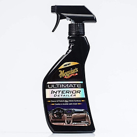 Meguiar's Dung dịch bảo dưỡng nội thất xe hơi dòng cao cấp Ultimate - Interior Detailer, G16216, 473ML