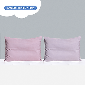 Mua Vỏ Gối On Cloud Pillow Case Amber Pink/ Purple 50x70 Cao Cấp Chống Bụi
