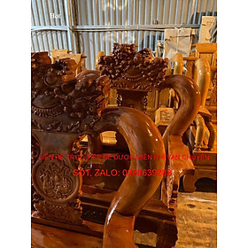 Mua Bộ bàn ghế gỗ tự nhiên nghê đỉnh phòng khách