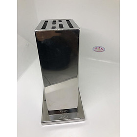 Mua Hộp đựng dao kéo inox 304 tròn vuông cao cấp sạch sẽ sang trọng gọn gàng inox 304 Hcm