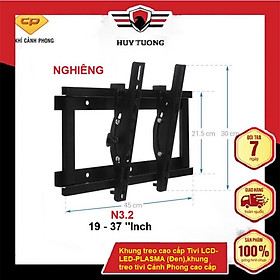 Mua Khung Treo Cao Cấp Tivi LCD-LED-PLASMA Nghiêng Cao Cấp N3.2 19 - 37 Inch (Đen ) - Hàng Chính Hãng