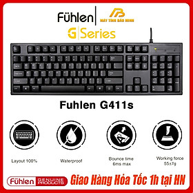 Mua Bàn Phím Có Dây Fuhlen G411S - Hàng Chính Hãng