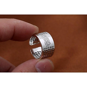 Nhẫn bạc nam không đá tròn trơn