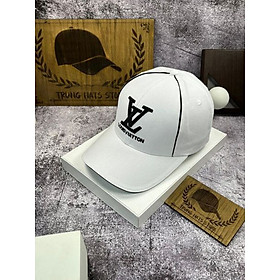 Nón kết, mũ lưỡi trai LV phối vải kaki form chuẩn thời trang cao cấp