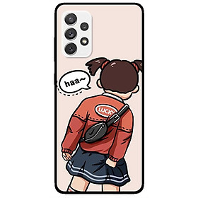 Ốp lưng cho Samsung A16 - A06 - A23 - A32 4G - A52 - M33 - Hình Cặp Áo Cam Đỏ 1 - Hàng Chính Hãng