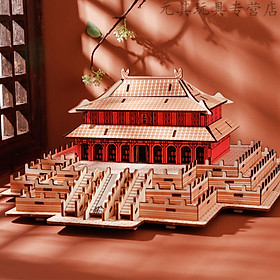 Đồ chơi lắp ráp gỗ 3D Mô hình Thái Hòa điện Tử Cấm Thành HG-F020