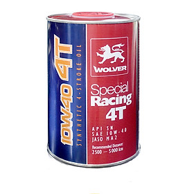 Dầu nhớt tổng hợp WOLVER SPECIAL RACING 10W-40 SN