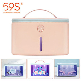 59S UV Light Sterilizing Bag P26 Sanitizing UV Light Cleaner Portable Multifunctional UVC LED Sterilizer Bag Bottle