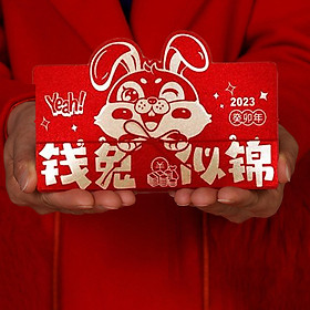 Chinese New Year Money Envelope New Year Party Lucky Money Pocket Rabbit Year