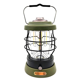 Rechargeable Camping Lantern Outdoor Travel Tent Light Lamp Garden Hanging Light for Yard Patio Lawn