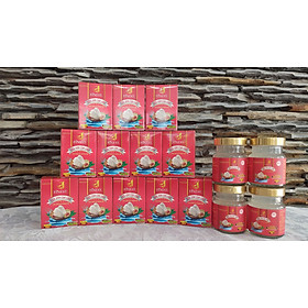 Yến Chưng Đường Phèn hộp 1, yến chưng sẵn nguyên chất giúp tăng cường sức đề kháng, tốt cho tim mạch, hễ miễn dịch và hệ tiêu hóa