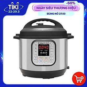 NỒI ÁP SUẤT ĐIỆN ĐA NĂNG, INSTANT POT, DUO 60 7in1, (6 QT/5.76 L), PHIÊN BẢN CHÂU Á 220V/50Hz