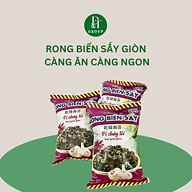 Gói rong biển sấy khô Okinawa vị cháy tỏi - ăn liền DTfood