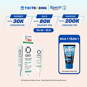 Gel chấm mụn, mờ thâm Oxy Anti-Acne Spot Gel 10g
