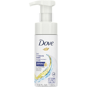 Mousse Rửa Mặt 3 Trong 1 Dove Giúp Tẩy Trang, Làm Sạch Lỗ Chân Lông Và Dưỡng Ẩm Cho Da 135ml
