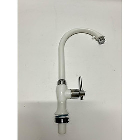 Mua Vòi Rửa Chén Bát Gắn Chậu Nhựa Trắng Cao Cấp