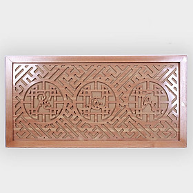 Tấm chống ám khói 41x81 chữ phúc lộc thọ Vàng