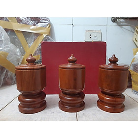 Mua bộ  ba đài nước thờ gỗ hương