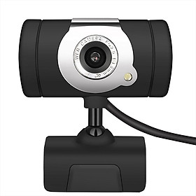 HXSJ A847 480P Webcam Manual Focus Computer Camera Built-in Sound Absorbing Microphone for Desktop Computer Laptop