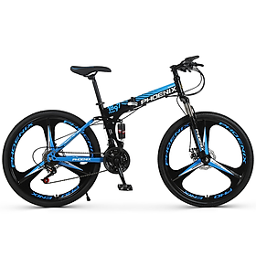 Xe đạp thể thao Phoenix 26 inch gấp gọn, xe đạp thể dục 24 tốc độ cao cấp có nhiều loại vành đúc vành căm, đa dạng màu sắc - Có Ảnh Thật