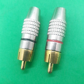 Mua Cặp jack AV đực hàn dây thân sắt